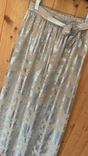 Laden Sie das Bild in den Galerie-Viewer, Glanz-Hose – Beige/Silber onesize