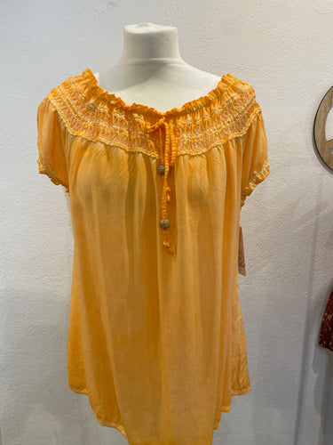 Bluse orange passt ca von 36-44