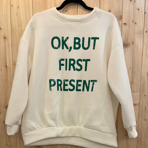 Pullover OK Present Offwhite