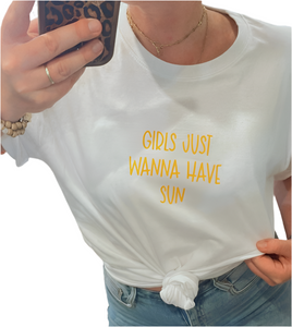 Special-Shirt SUN weiß onesize