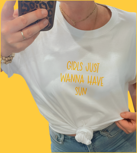 Special-Shirt SUN weiß onesize