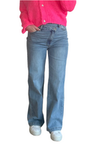Laden Sie das Bild in den Galerie-Viewer, Wide Leg CC stretch Denim Gr M