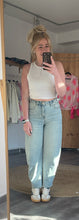 Laden Sie das Bild in den Galerie-Viewer, Jeans Va44nessa Light Blue | High Waist Stretch Denim