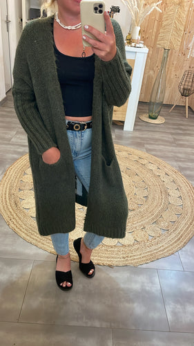 Cardigan Khaki Happy