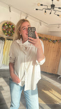 Laden Sie das Bild in den Galerie-Viewer, Bluse Ly44di offwhite/matcha XS-XXL