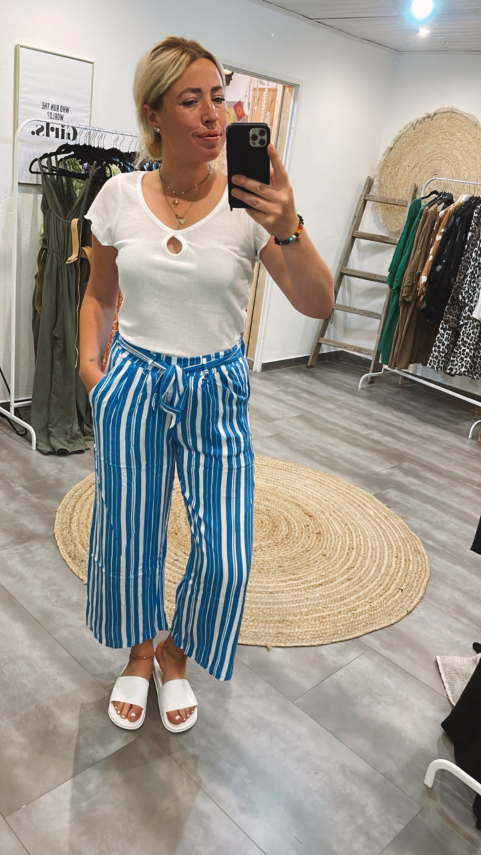 Culotte Ci44ra blue stripes Gr M  (fällt etwas kleiner aus)