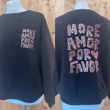 Laden Sie das Bild in den Galerie-Viewer, Sweater Leo Black