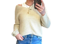 Laden Sie das Bild in den Galerie-Viewer, Sweater Pi44pa beige marl Gr XS &amp; L